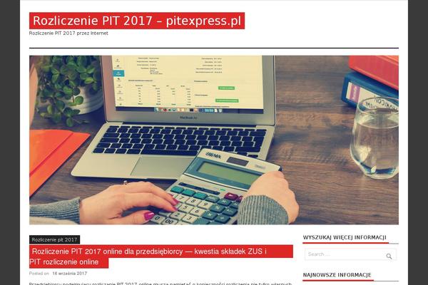 pitexpress.pl site used Anderson Lite