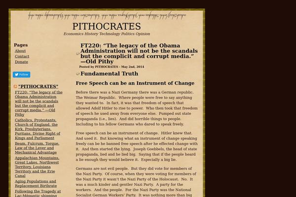 pithocrates.com site used The Lord of the Rings