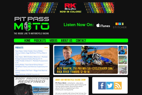 pitpassradio.com site used Pitpass