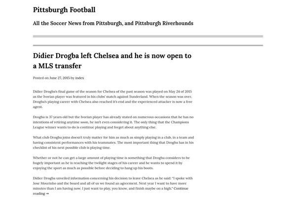 pittsburgh-football.com site used vdperanto