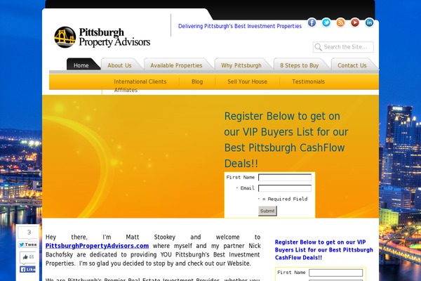 pittsburghpropertyadvisors.com site used Memphisinvest