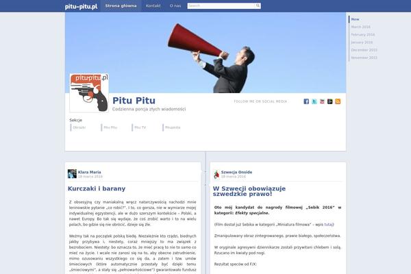 pitu-pitu.pl site used Timeline-wp