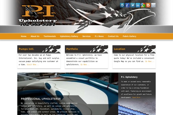 piupholstery.com site used Basic_starter