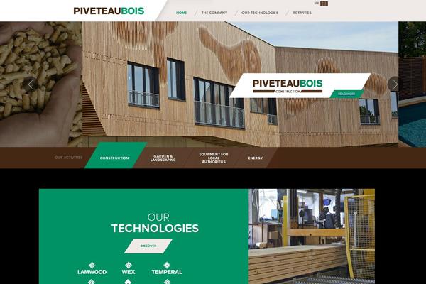 piveteaubois.eu site used Piveteaubois