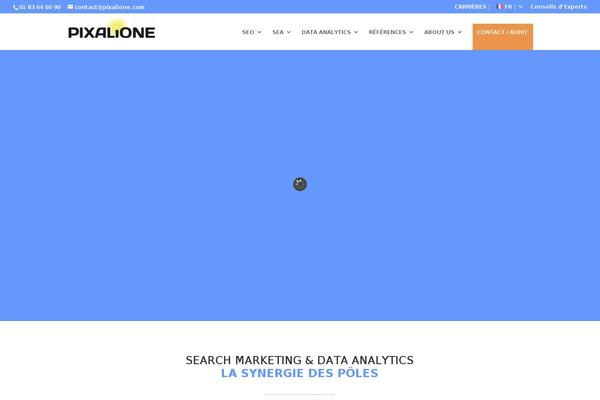 Site using Rocket-lazy-load plugin