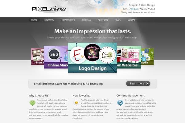 pixeladvance.com site used Pixeladvance