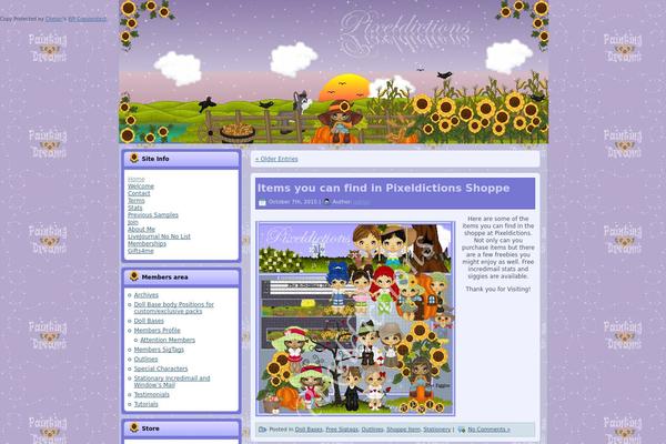 Site using Ecwid Shopping Cart plugin