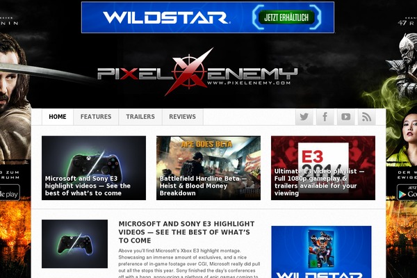 Site using Pixel-enemy-core plugin