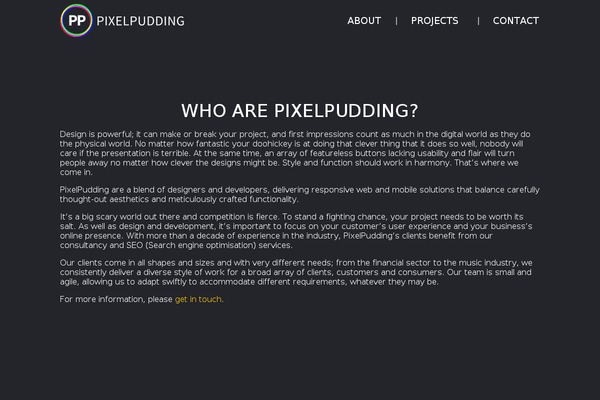 pixelpudding.com site used Wepixel2020