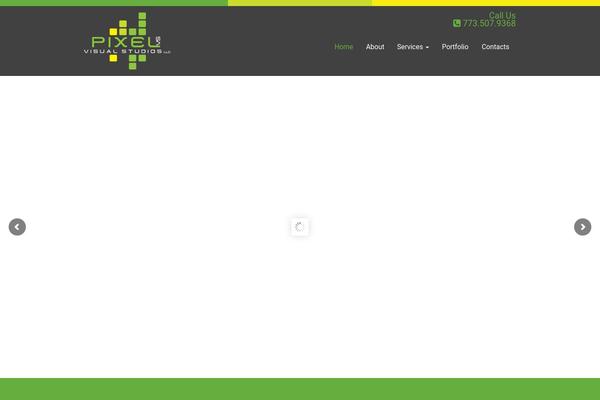 Simple Bootstrap theme site design template sample