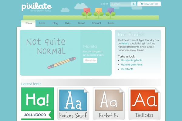 pixilate.com site used Backbone