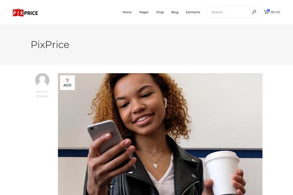 pixprice.it site used Cyberstore