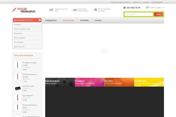 MegaShop theme site design template sample