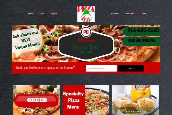 pizzabell.net site used Organic