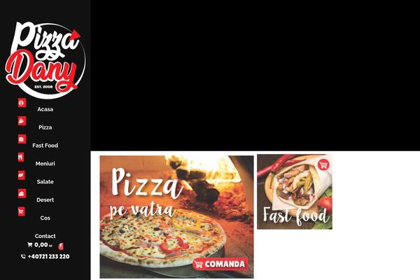 pizzadany.ro site used The7