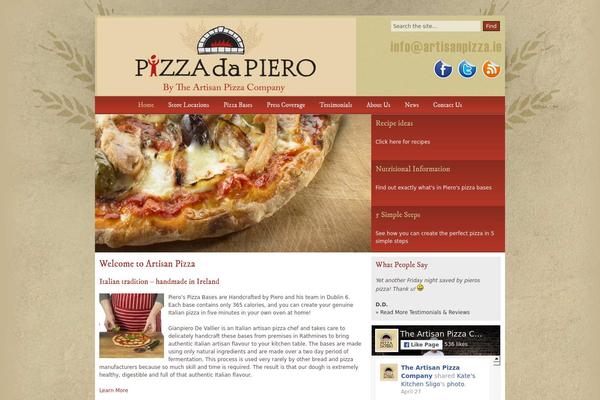 Default theme site design template sample