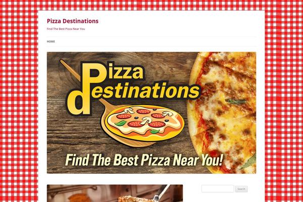 Twenty Twelve theme site design template sample