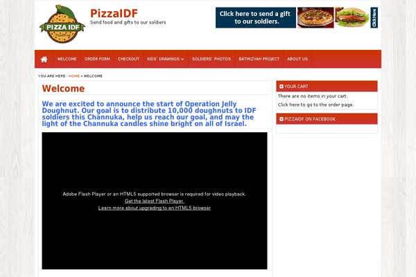 pizzaidf.org site used Fruithealth