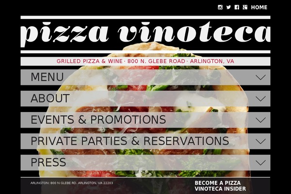 pizzavinoteca.com site used Pizzavinoteca