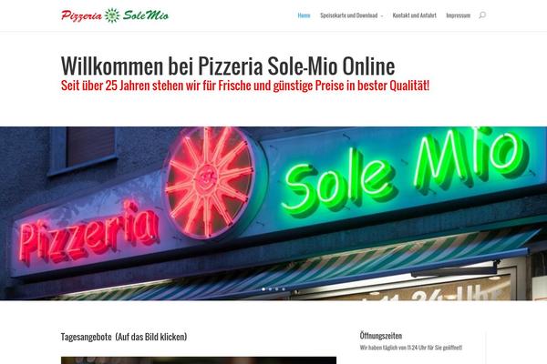 pizzeria-solemio.com site used Divi-2.0