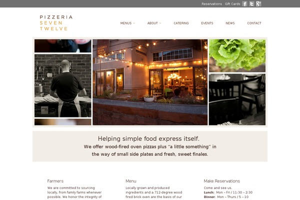 pizzeria712.com site used Pizzeria712