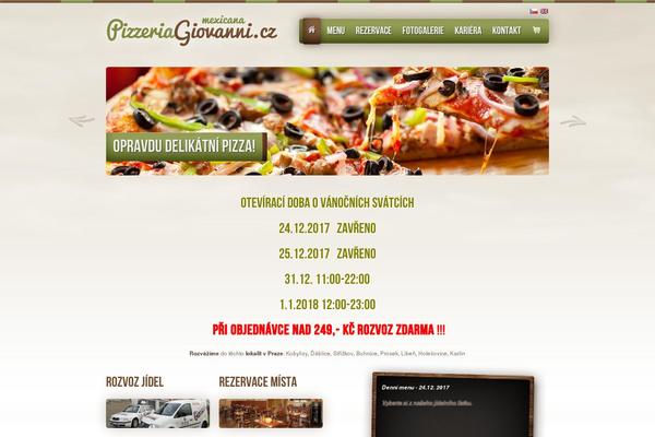 pizzeriagiovanni.cz site used Pizzeriagiovanni