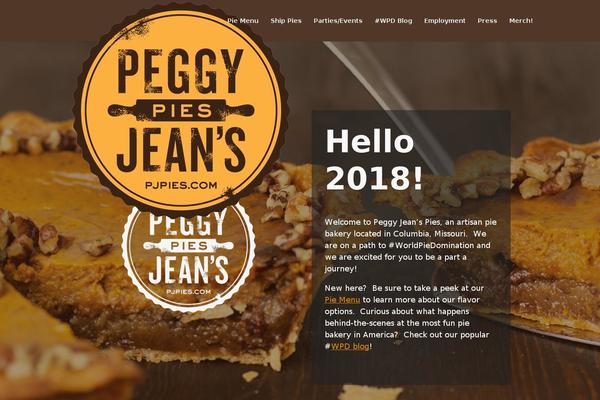 pjpies.com site used Divi-pjpies