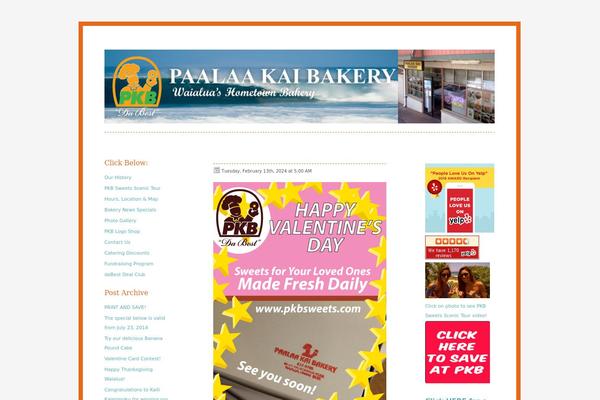 pkbsweets.com site used Donna