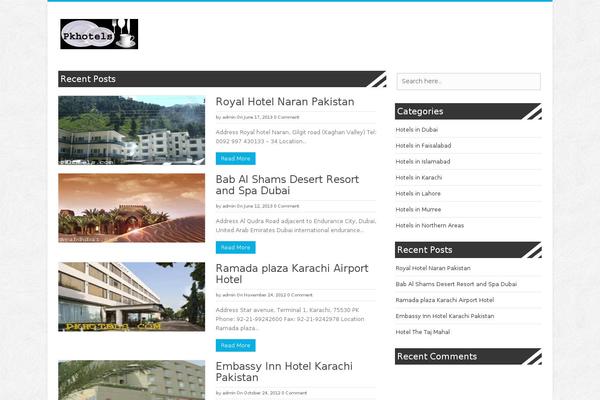 pkhotels.com site used Hotels