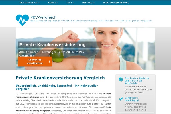 pkv-vergleich.de site used Pkv-vergleich-2014