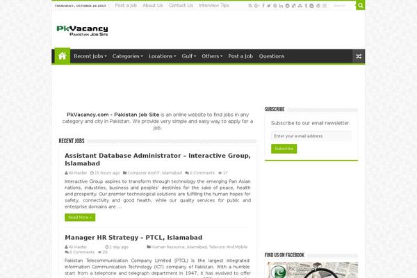 pkvacancy.com site used Pkvacancy