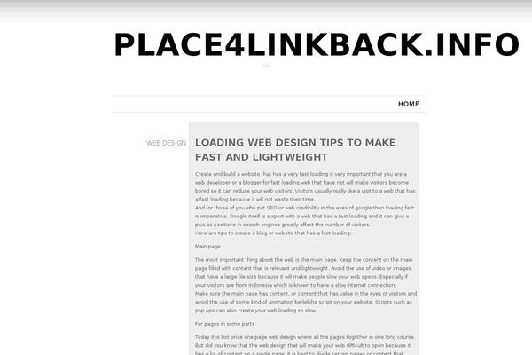 Chunk theme site design template sample