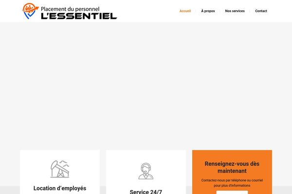 Bridge theme site design template sample