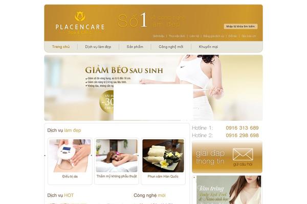 placencarespa.vn site used iRibbon