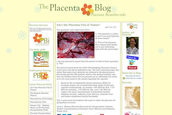 placentablog.com site used Pbi_3col
