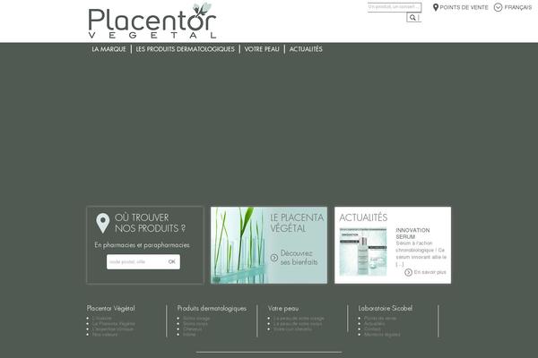 placentor.fr site used Placentor