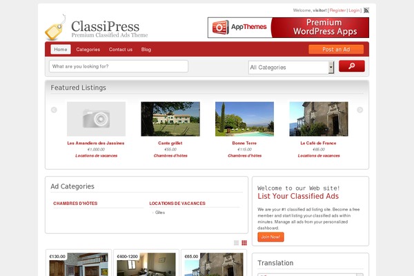 Grid Mod WordPress theme, websites list used Grid Mod theme Grid Mod theme websites examples