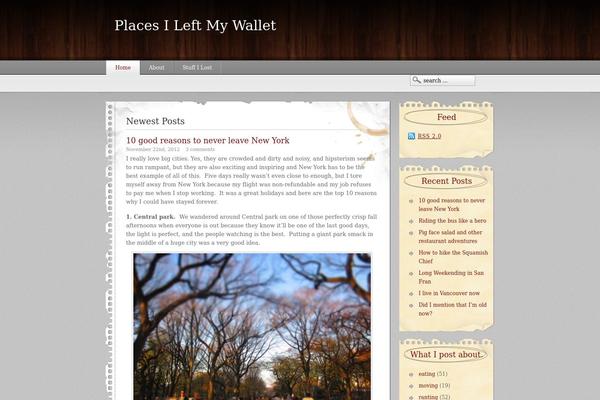 placesileftmywallet.com site used flashy