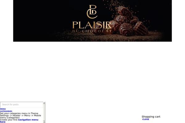 WoodMart theme site design template sample