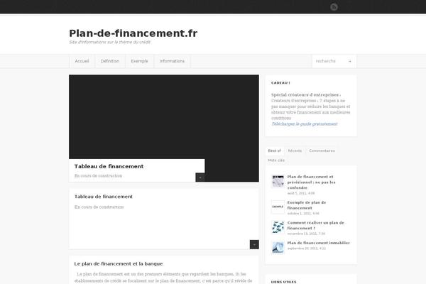 plan-de-financement.fr site used Shoutbox