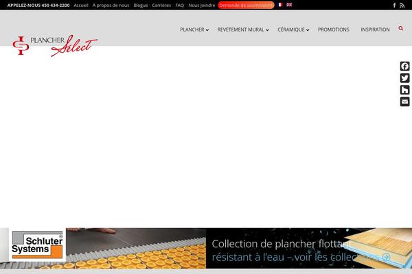 plancherselect.com site used Plancher-select
