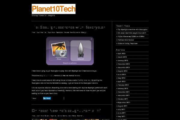 planet10tech.com site used Cleanhomepro