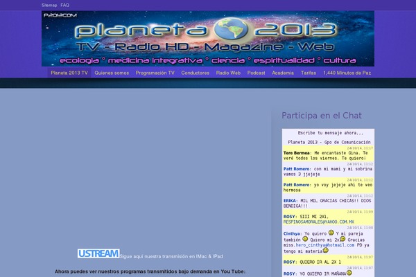 planeta2013.tv site used Canadawebdeveloper