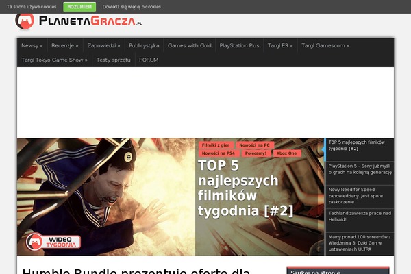planetagracza.pl site used Planetagracza