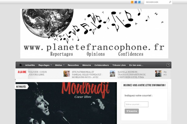 planetefrancophone.fr site used Gazeta2