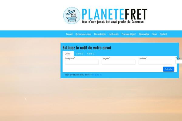 planetefret.com site used Planetefret
