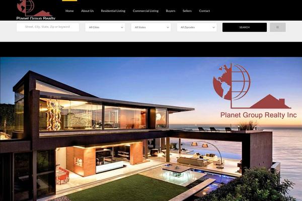 planetgrouprealty.com site used Wp-pro-real-estate-7-child