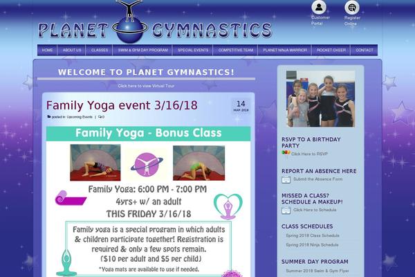 planetgym.com site used Planetgyn