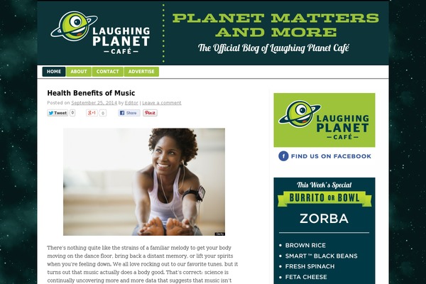 planetmatters theme websites examples