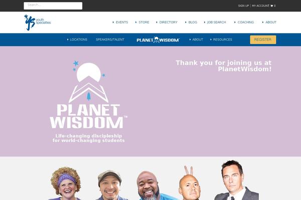 planetwisdom.com site used Wp-theme-planetwisdom